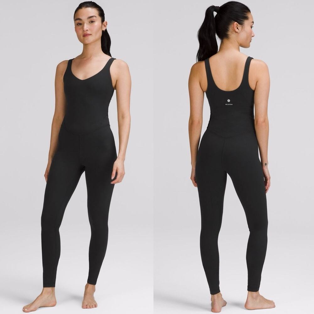 lululemon peloton Align Bodysuit 28" black 4